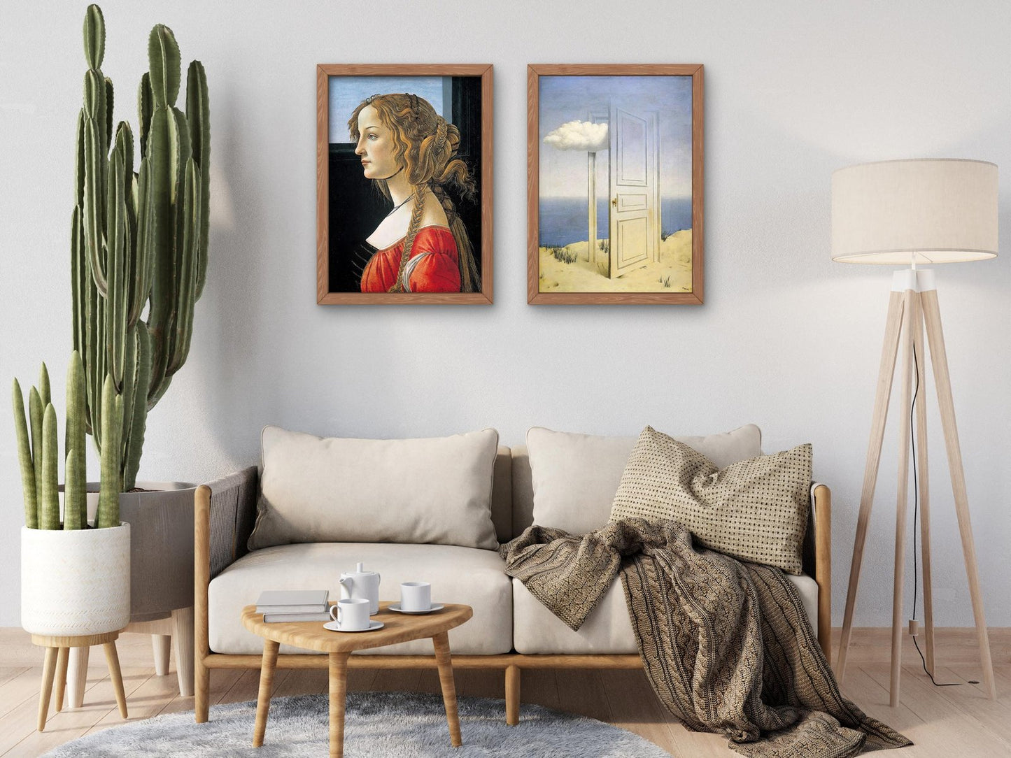 Portrait of Simonetta Vespucci by Sandro Botticelli, 1476, Renaissance, fine art print
