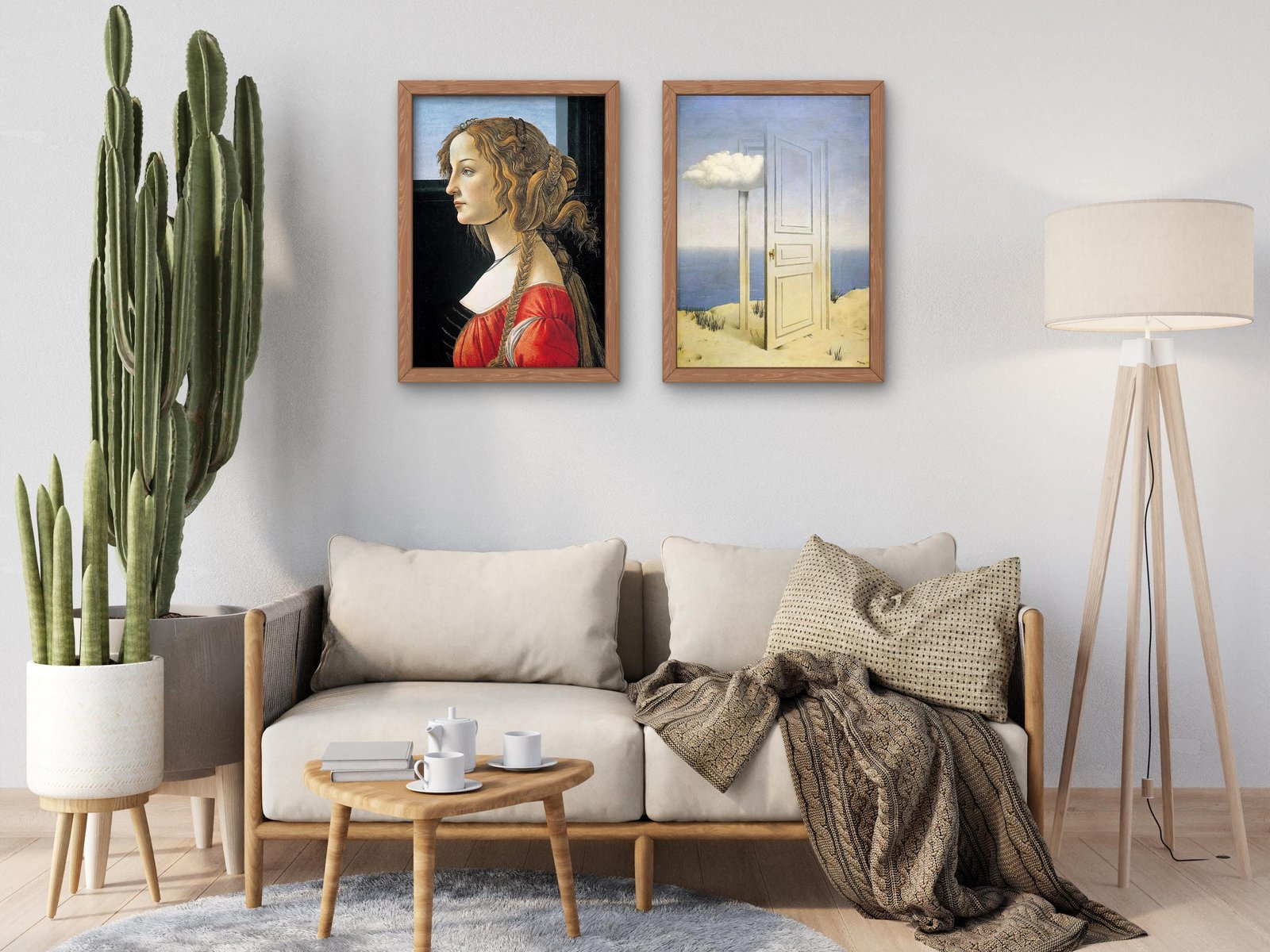 Portrait of Simonetta Vespucci by Sandro Botticelli, 1476, Renaissance, fine art print