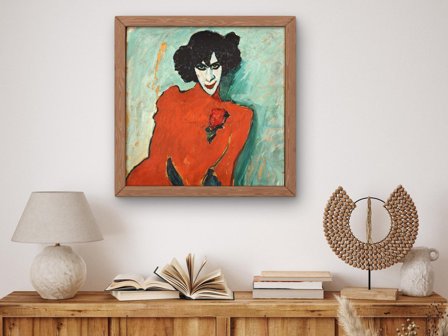 Portrait of the Dancer Aleksandr Sakharov by Alexej von Jawlensky, 1909, Expressionism and Fauvism, fine art print