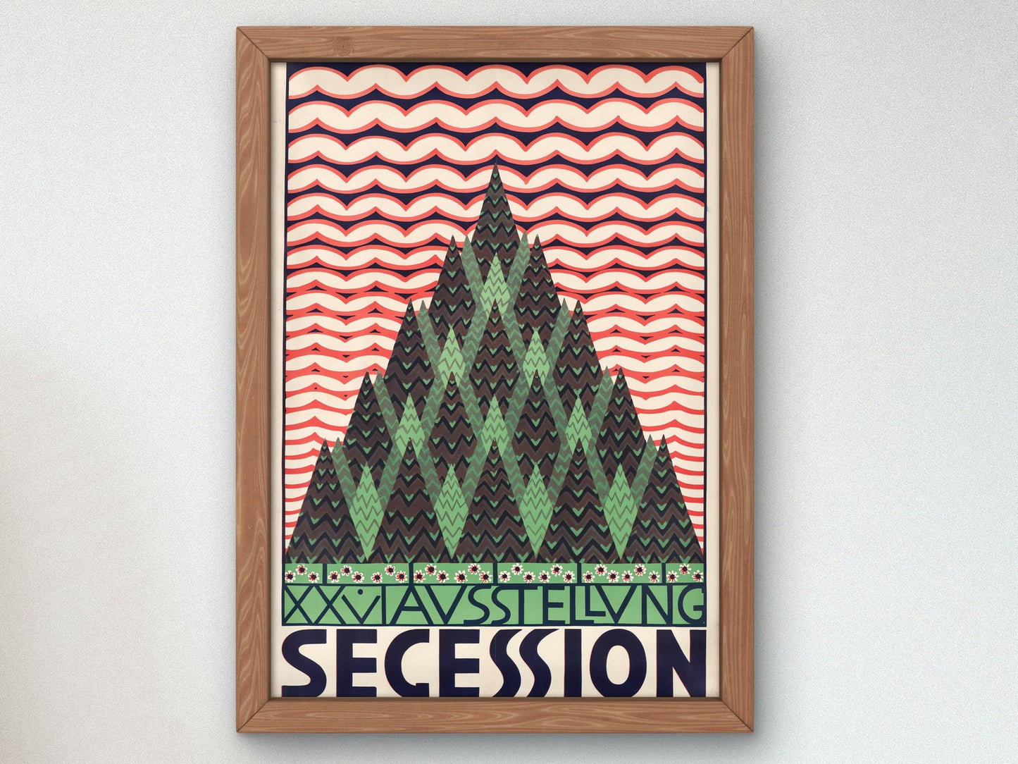 Poster for Twenty-sixth Secession Exhibition by Ferdinand Andri, 1906, Art Nouveau and Belle Époque, fine art print