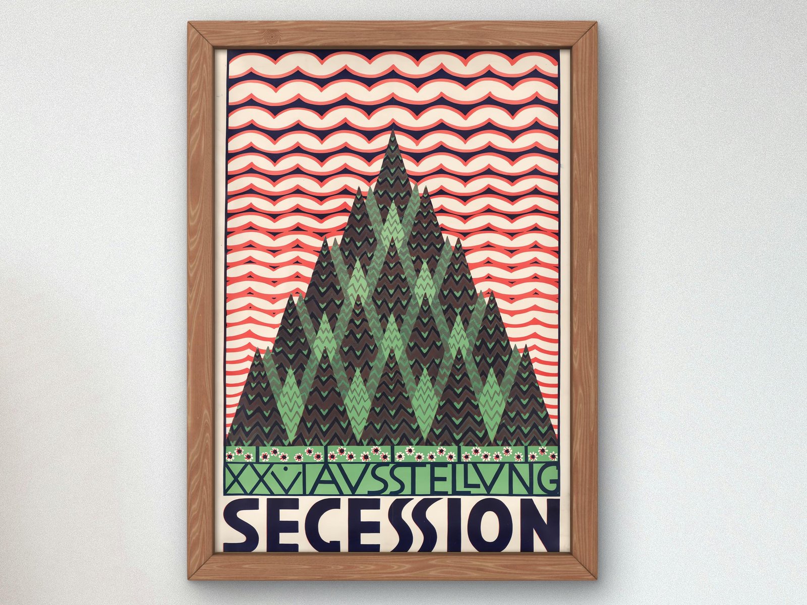 Poster for Twenty-sixth Secession Exhibition by Ferdinand Andri, 1906, Art Nouveau and Belle Époque, fine art print