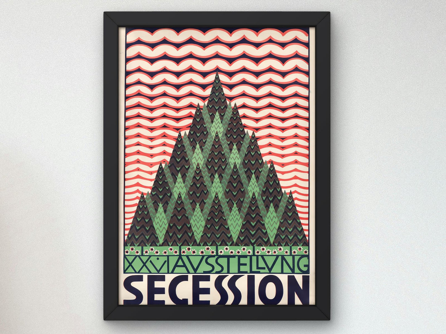 Poster for Twenty-sixth Secession Exhibition by Ferdinand Andri, 1906, Art Nouveau and Belle Époque, fine art print