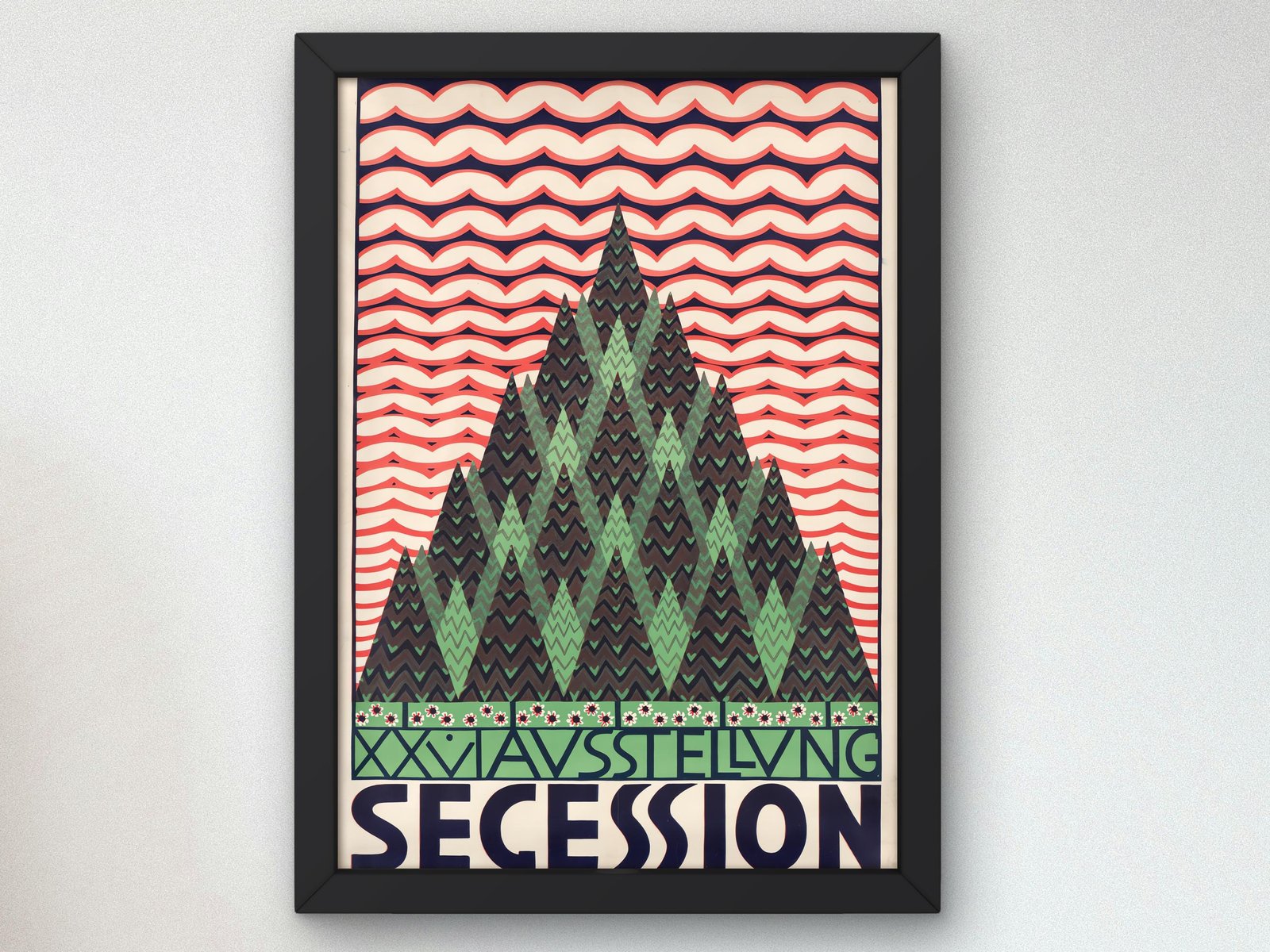 Poster for Twenty-sixth Secession Exhibition by Ferdinand Andri, 1906, Art Nouveau and Belle Époque, fine art print