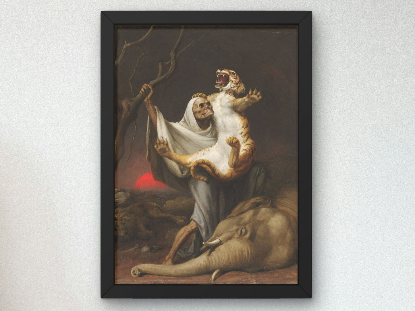 Power of Death by William Holbrook Beard, 1889, Romanticism and Classical Landscapes, fine art print