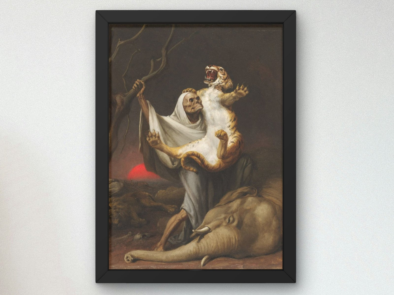 Power of Death by William Holbrook Beard, 1889, Romanticism and Classical Landscapes, fine art print