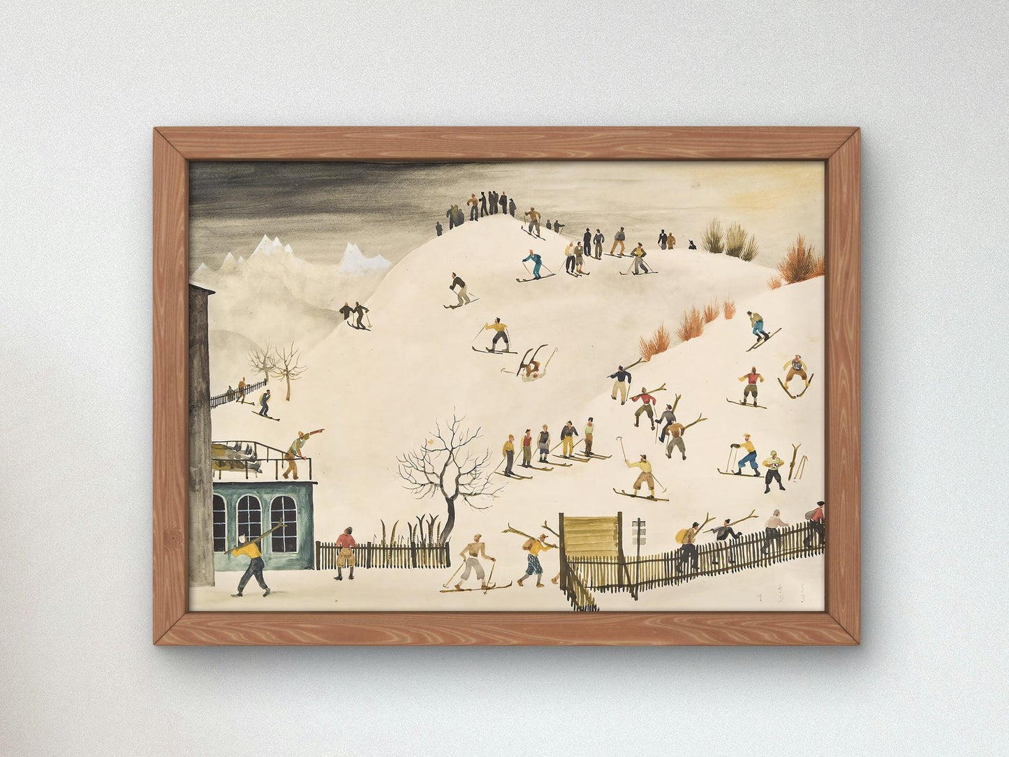Practicing Meadow by Franz Sedlacek, 1936, Art Deco and American Modernism, fine art print