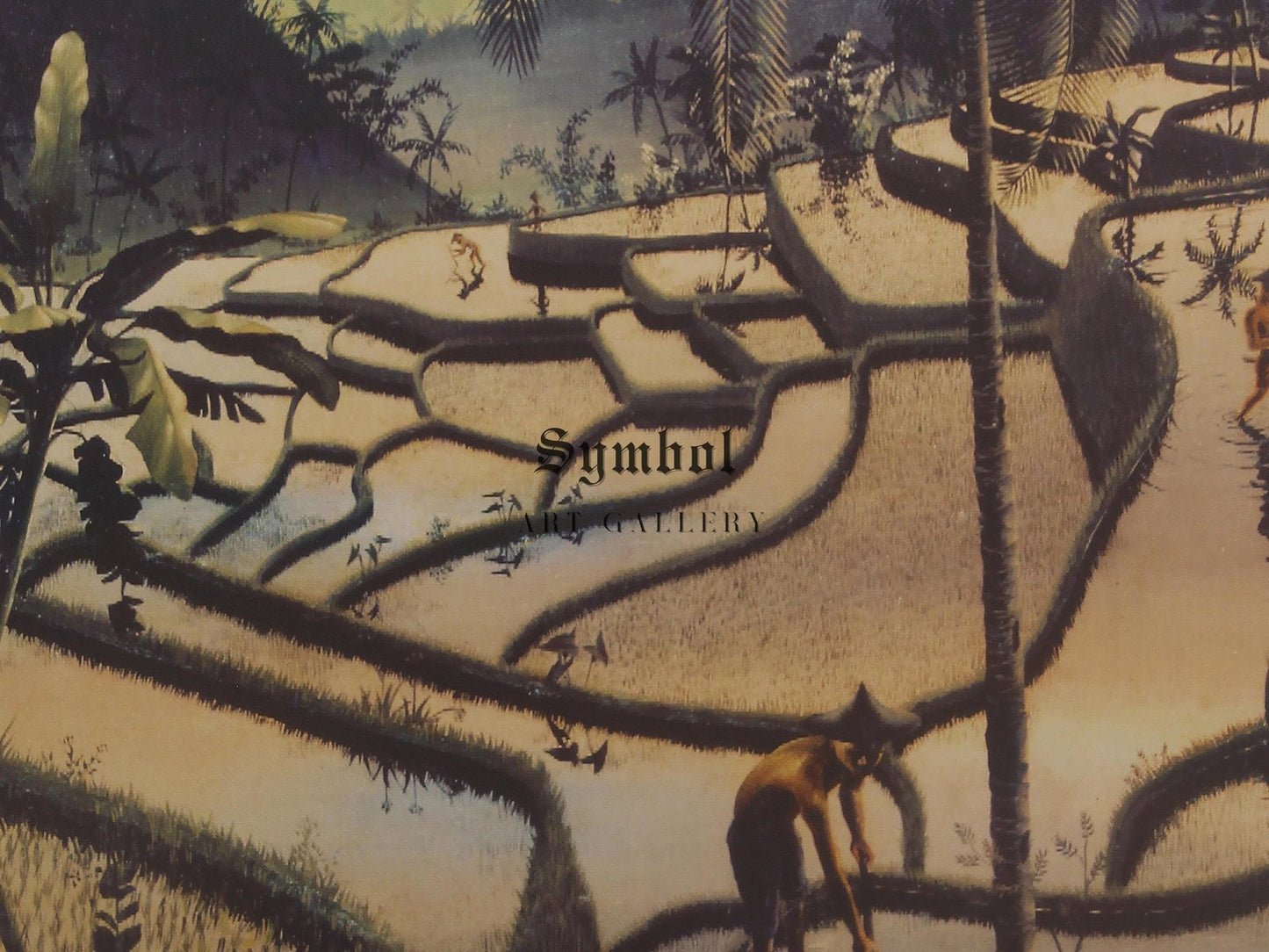Preanger Landscape by Walter Spies, 1923, Art Deco and American Modernism, fine art print