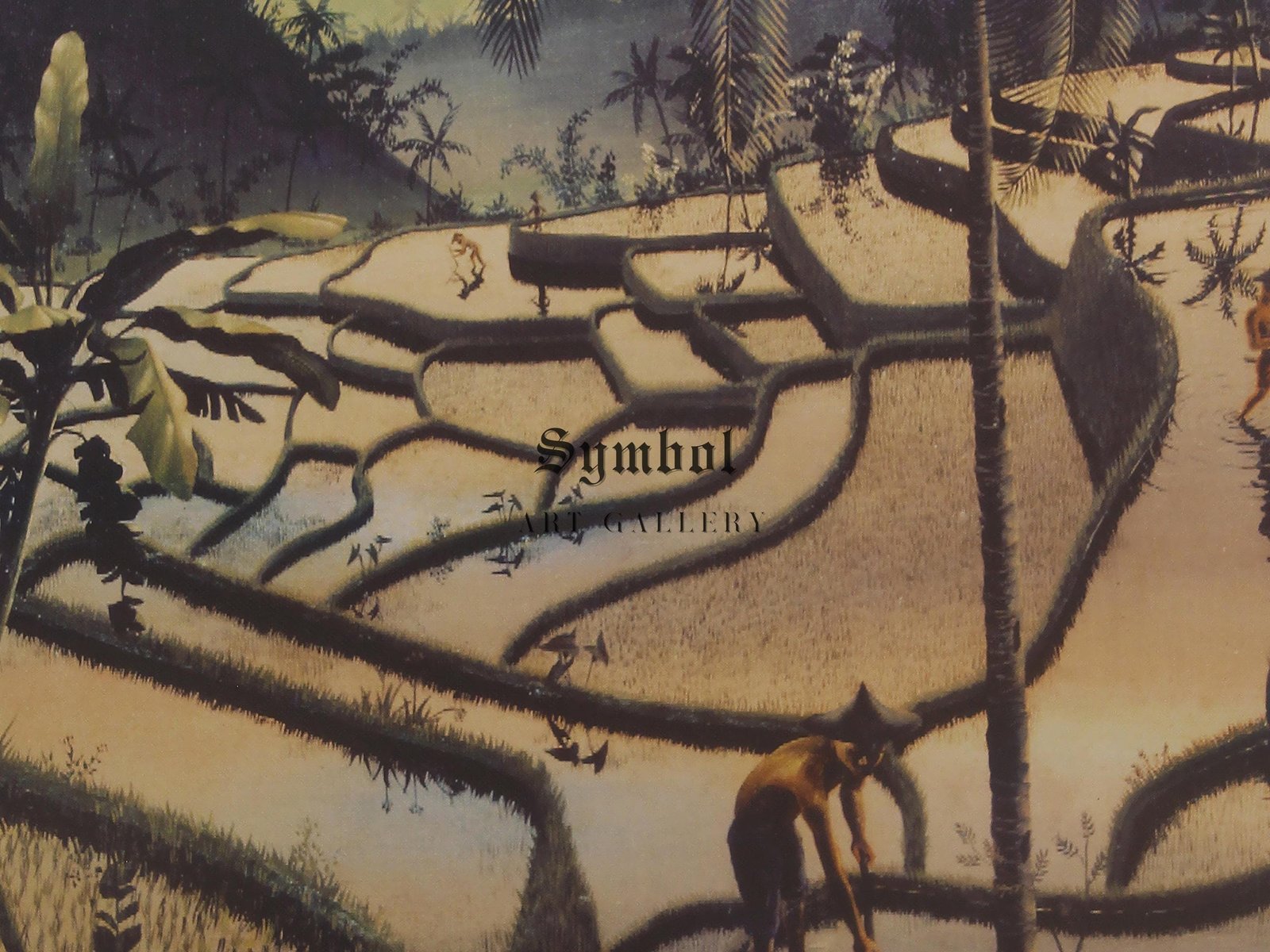 Preanger Landscape by Walter Spies, 1923, Art Deco and American Modernism, fine art print