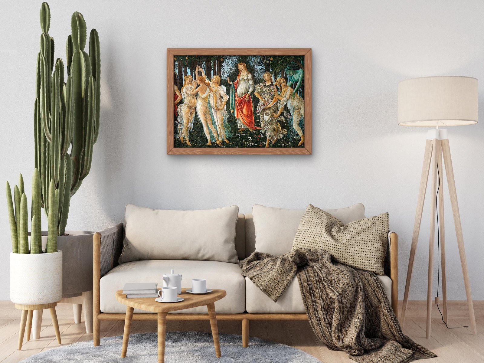 Primavera by Sandro Botticelli, 1478, Renaissance, fine art print