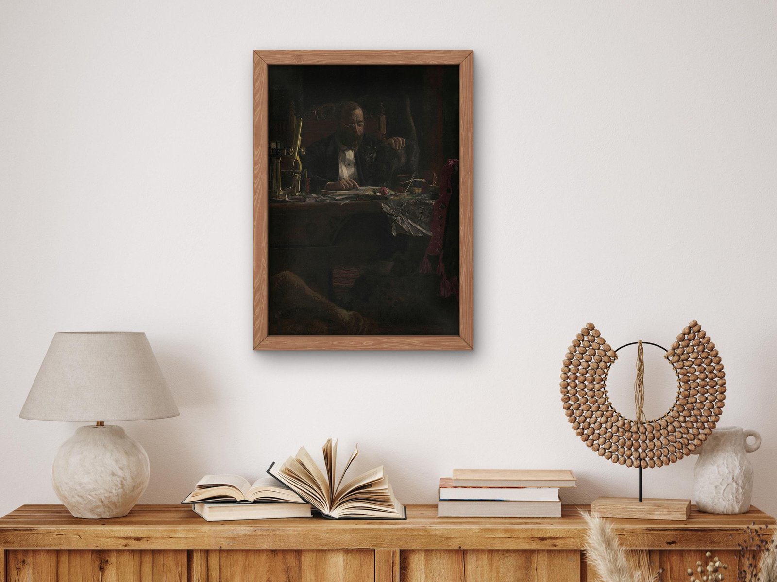 Professor Benjamin Howard Rand by Thomas Eakins, 1874, Realism and Naturalism, fine art print