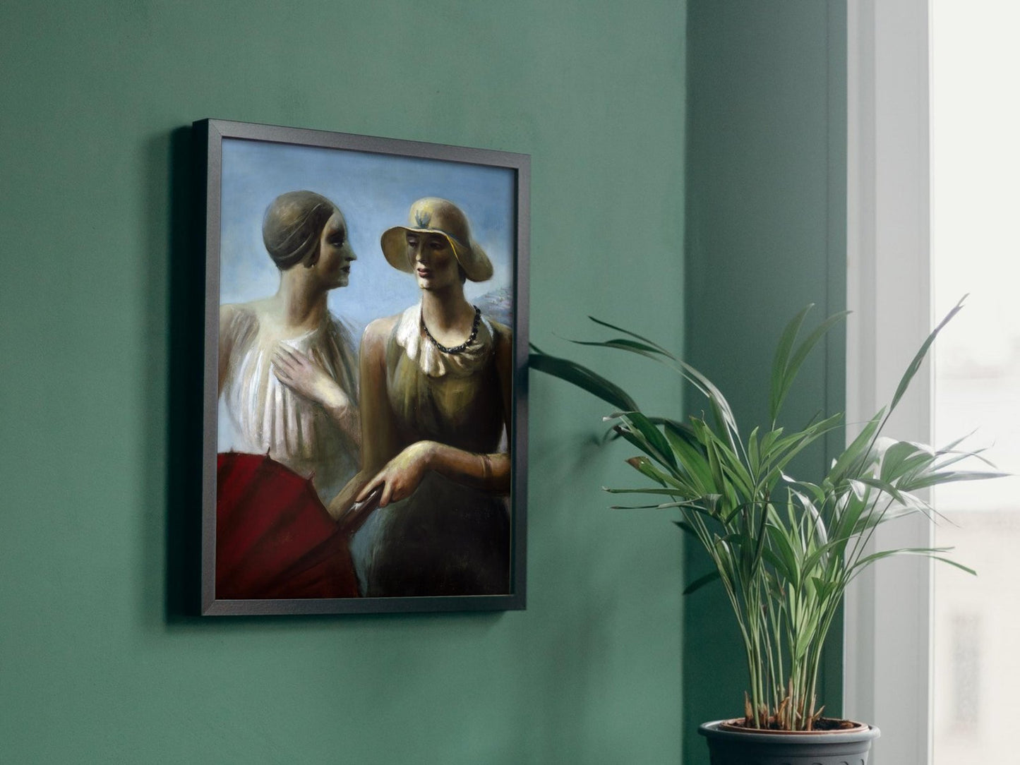 Promenade by Guy Pène du Bois, 1920, Art Deco and American Modernism, fine art print