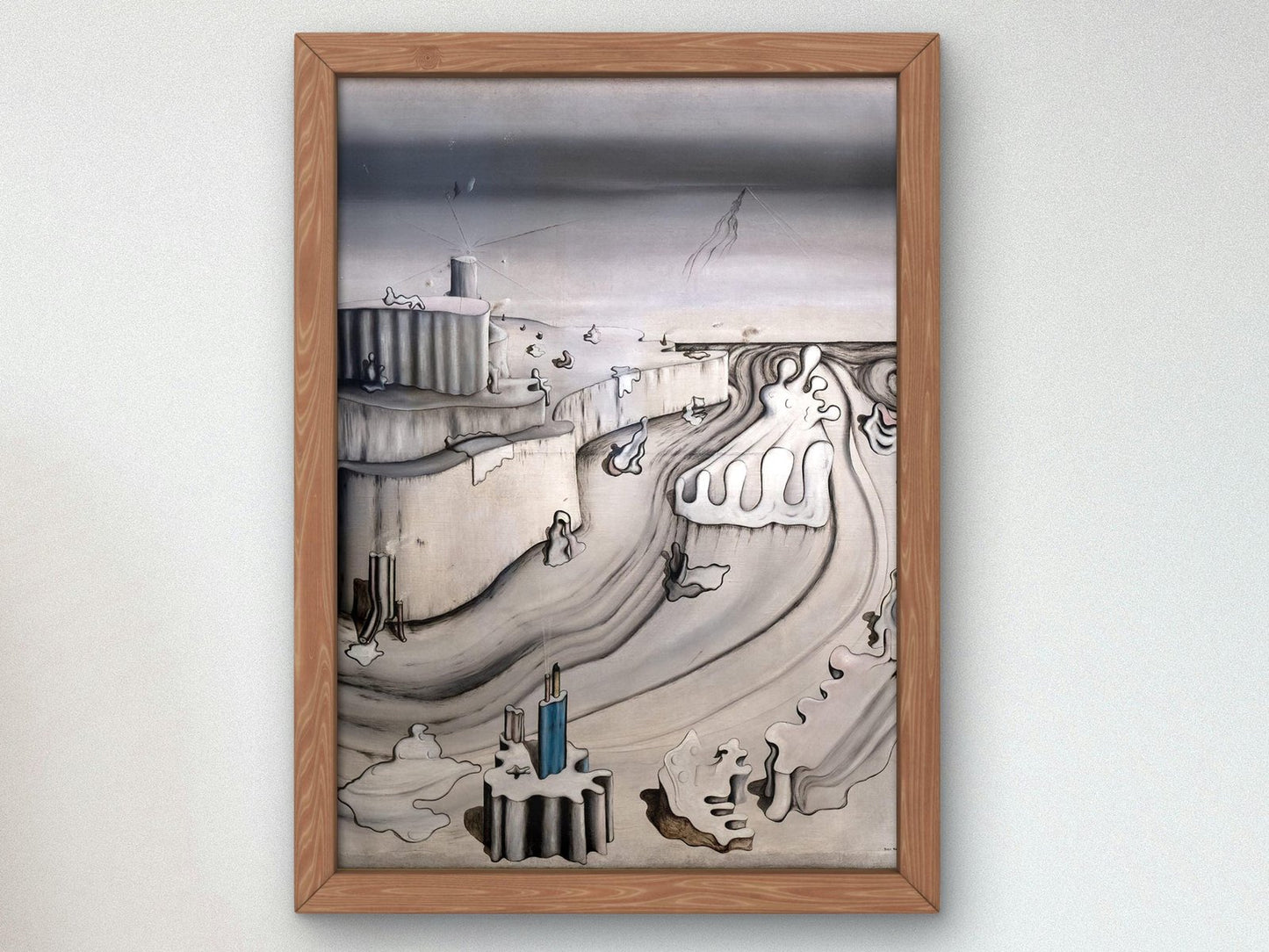 Promontory Palace by Yves Tanguy, 1931, Surrealism, fine art print
