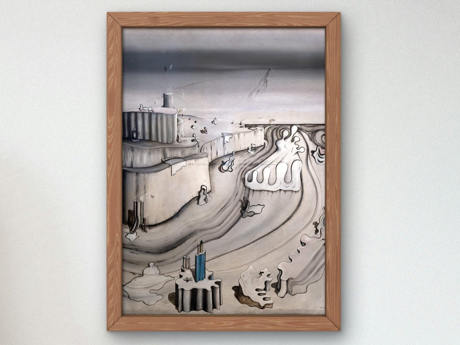 Promontory Palace by Yves Tanguy, 1931, Surrealism, fine art print