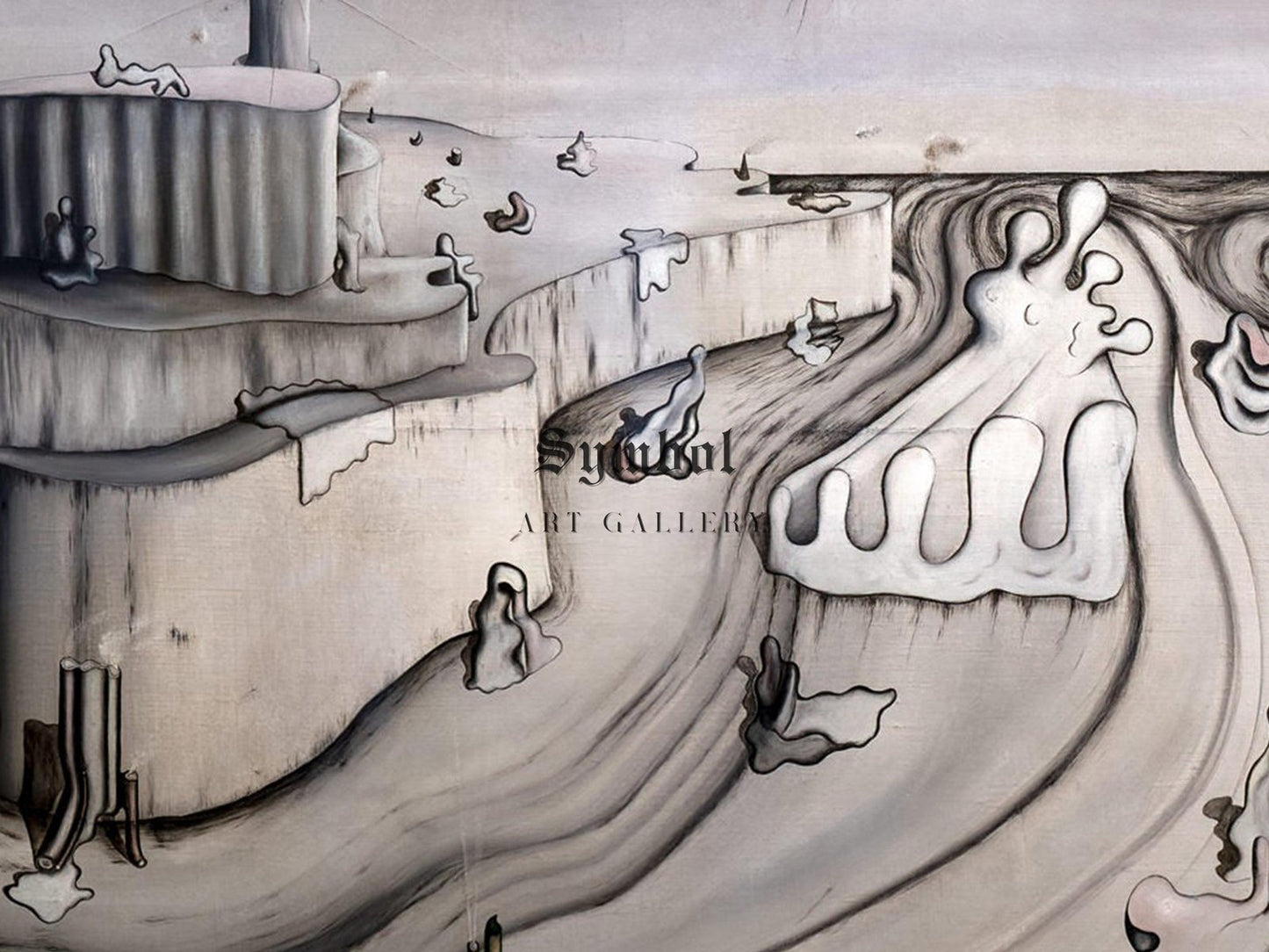 Promontory Palace by Yves Tanguy, 1931, Surrealism, fine art print