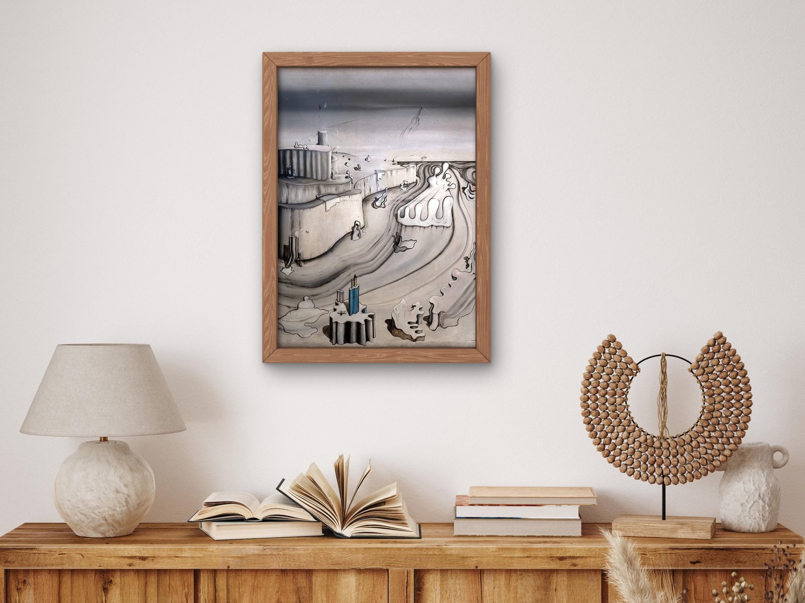 Promontory Palace by Yves Tanguy, 1931, Surrealism, fine art print