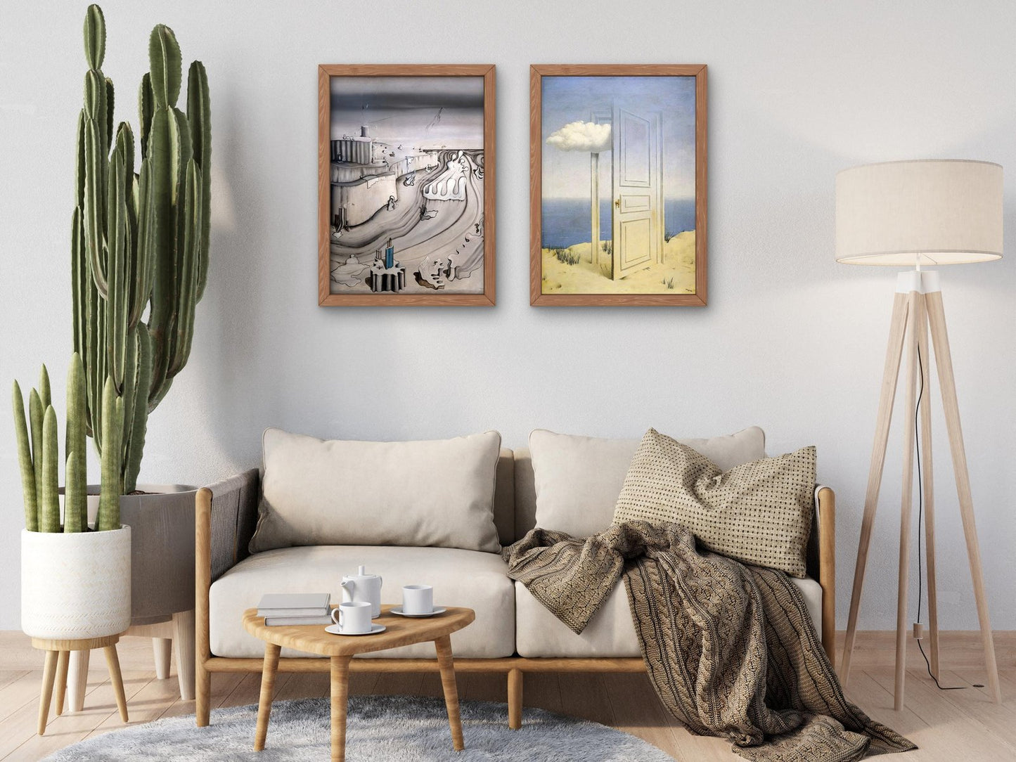 Promontory Palace by Yves Tanguy, 1931, Surrealism, fine art print