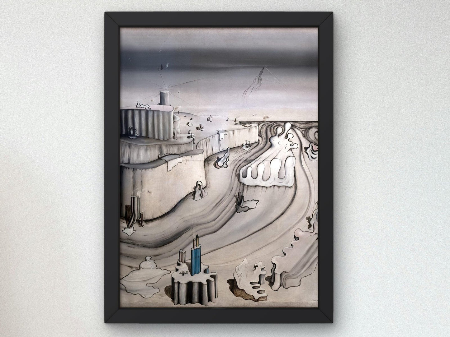 Promontory Palace by Yves Tanguy, 1931, Surrealism, fine art print