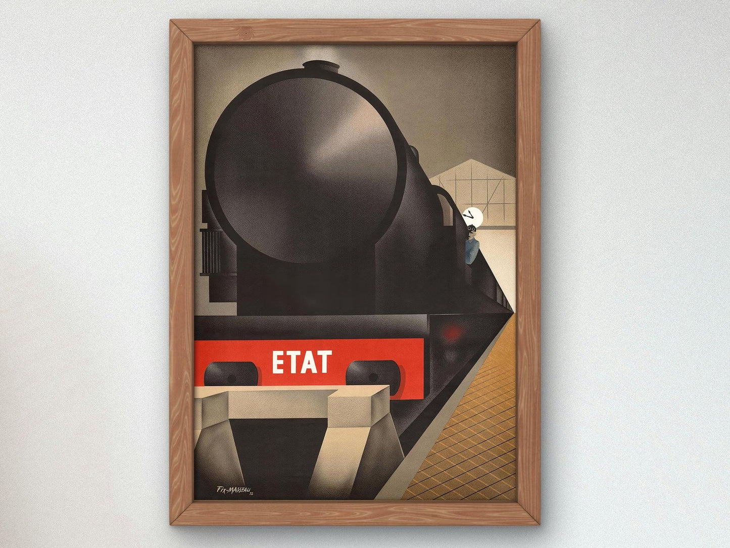 Pullman Express by Pierre Fix-Masseau, 1930, Vintage Ads and Posters, fine art print