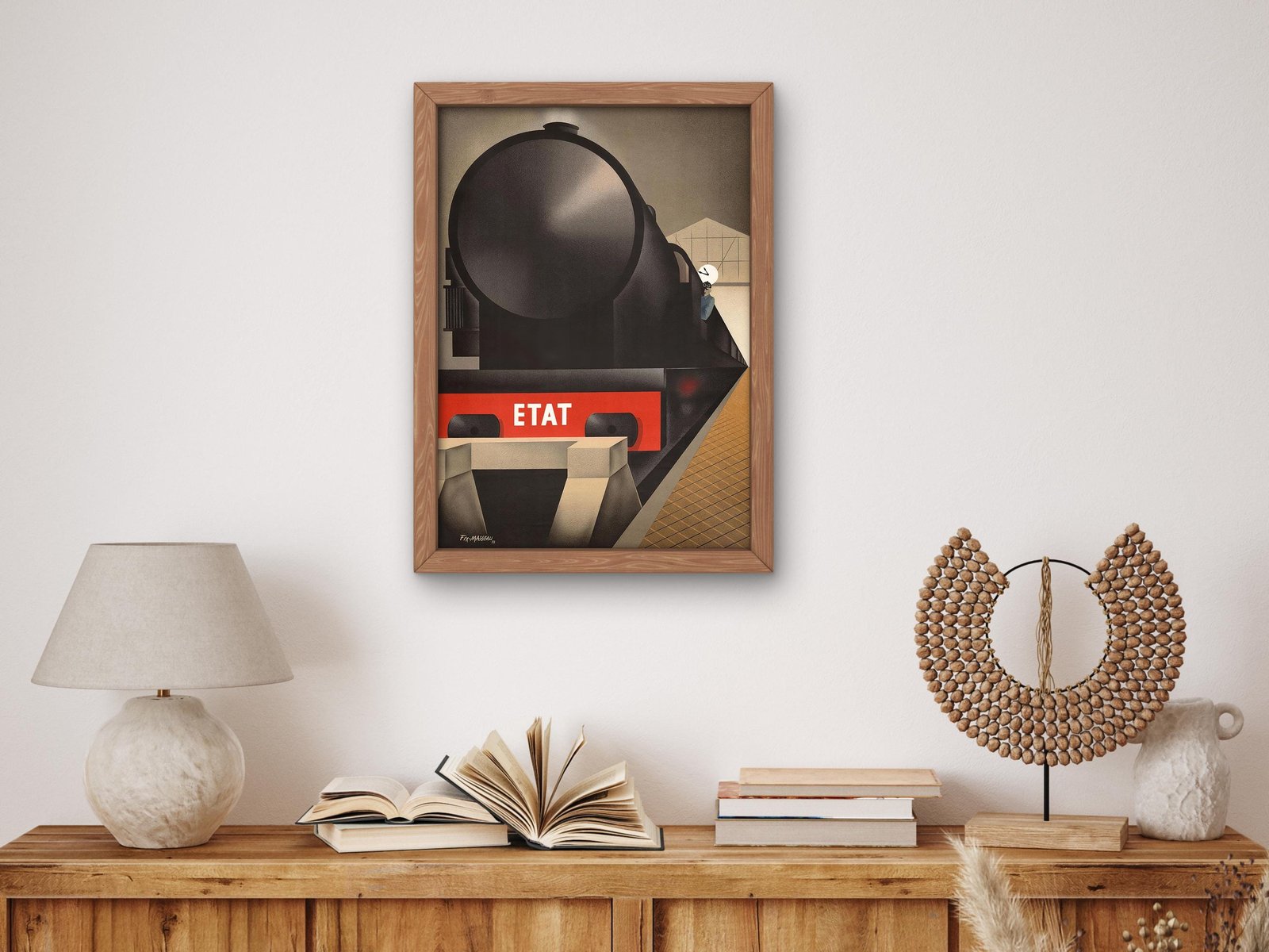Pullman Express by Pierre Fix-Masseau, 1930, Vintage Ads and Posters, fine art print