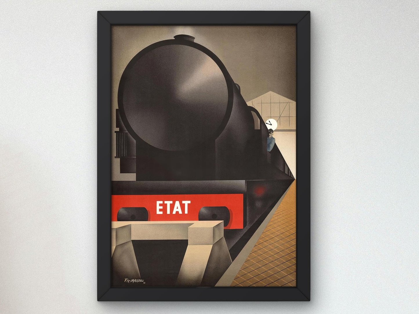 Pullman Express by Pierre Fix-Masseau, 1930, Vintage Ads and Posters, fine art print