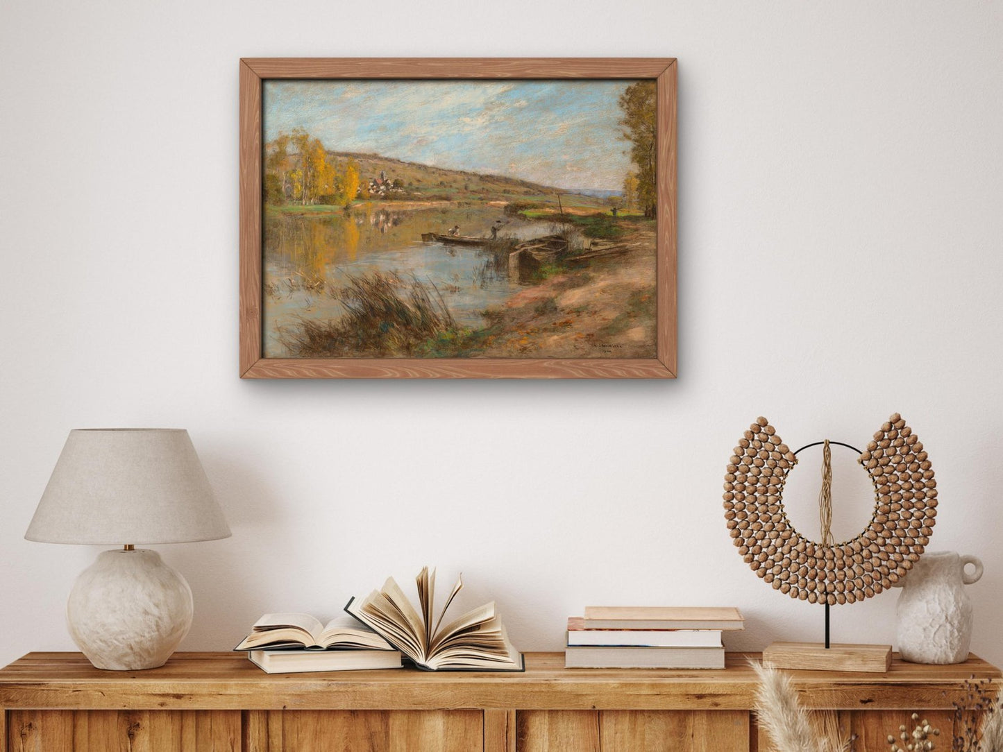 Quai au Sable Charteves by Léon Augustin Lhermitte, 1904, Realism and Naturalism, fine art print