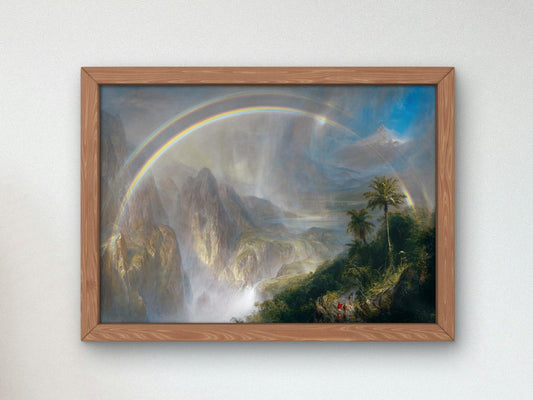 Rainy Season in the Tropics by Frederic Edwin Church, 1866, Romanticism and Classical Landscapes, fine art print