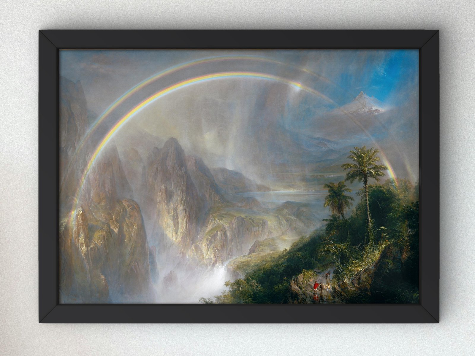 Rainy Season in the Tropics by Frederic Edwin Church, 1866, Romanticism and Classical Landscapes, fine art print