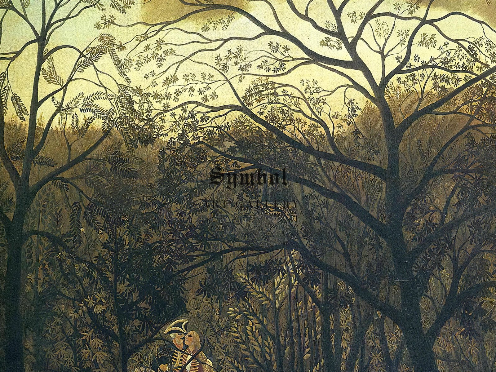 Rendez-vous in the Forest by Henri Rousseau, 1886, Post-Impressionism, fine art print