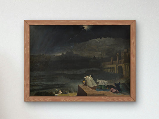 Repentance of Nineveh by John Martin, 1828, Romanticism and Classical Landscapes, fine art print