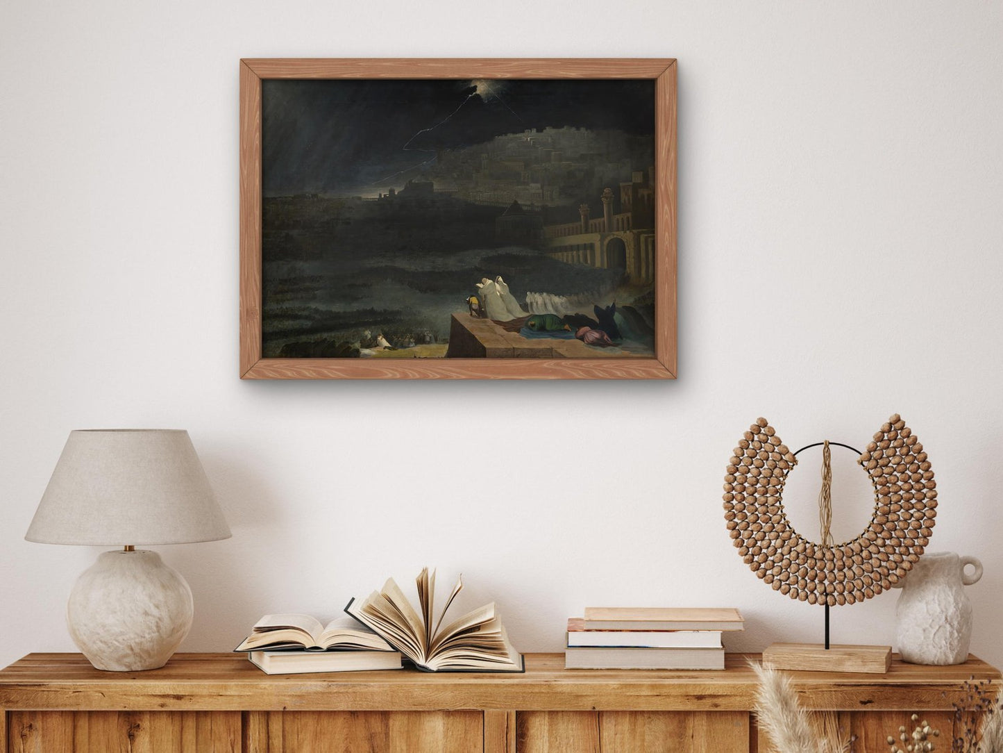 Repentance of Nineveh by John Martin, 1828, Romanticism and Classical Landscapes, fine art print