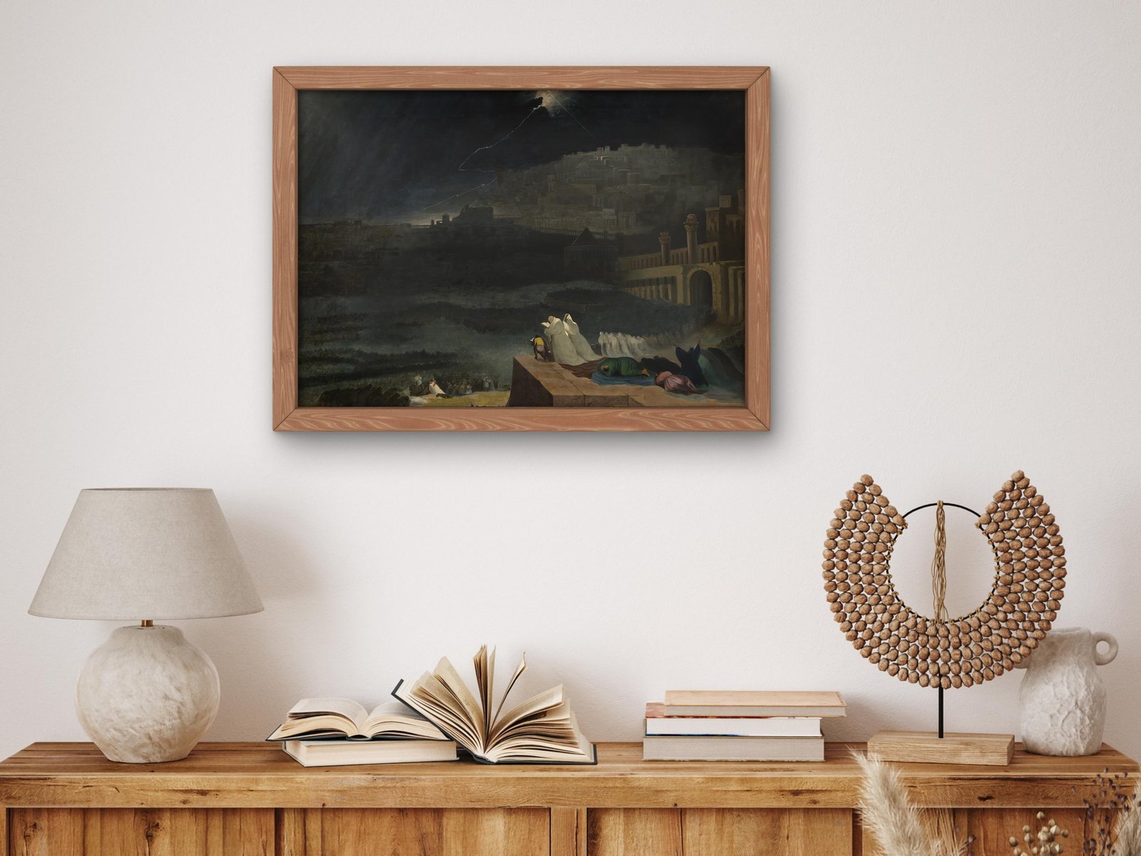Repentance of Nineveh by John Martin, 1828, Romanticism and Classical Landscapes, fine art print