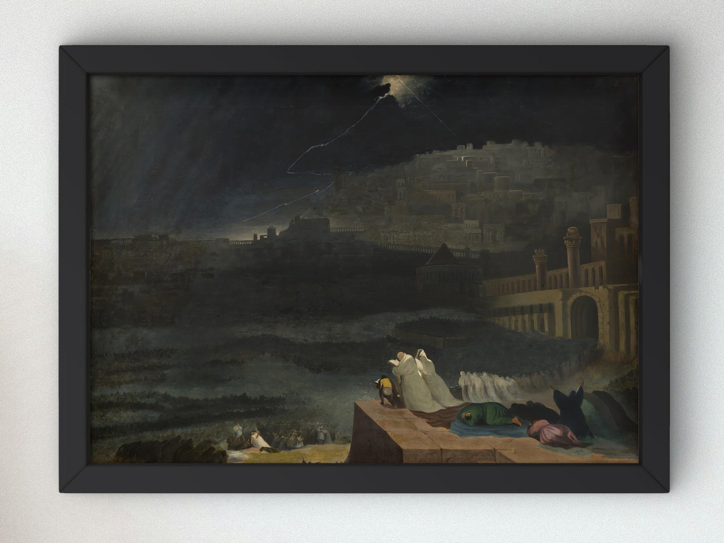 Repentance of Nineveh by John Martin, 1828, Romanticism and Classical Landscapes, fine art print