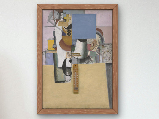 Reservist of the First Division by Kazimir Malevich, 1914, Futurism and Constructivism, fine art print
