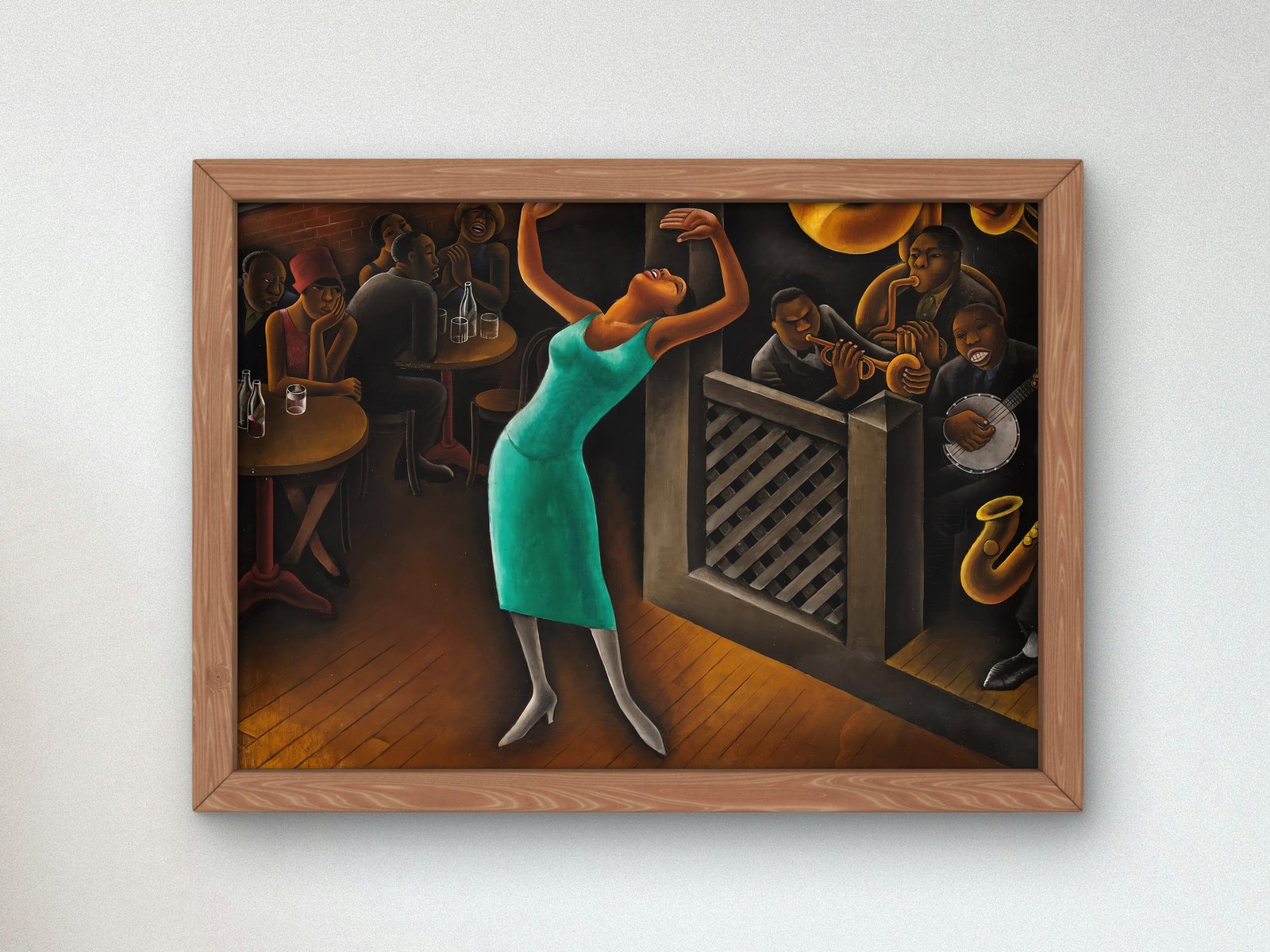 Artwork by Miguel Covarrubias, 1927, Art Deco and American Modernism, fine art print