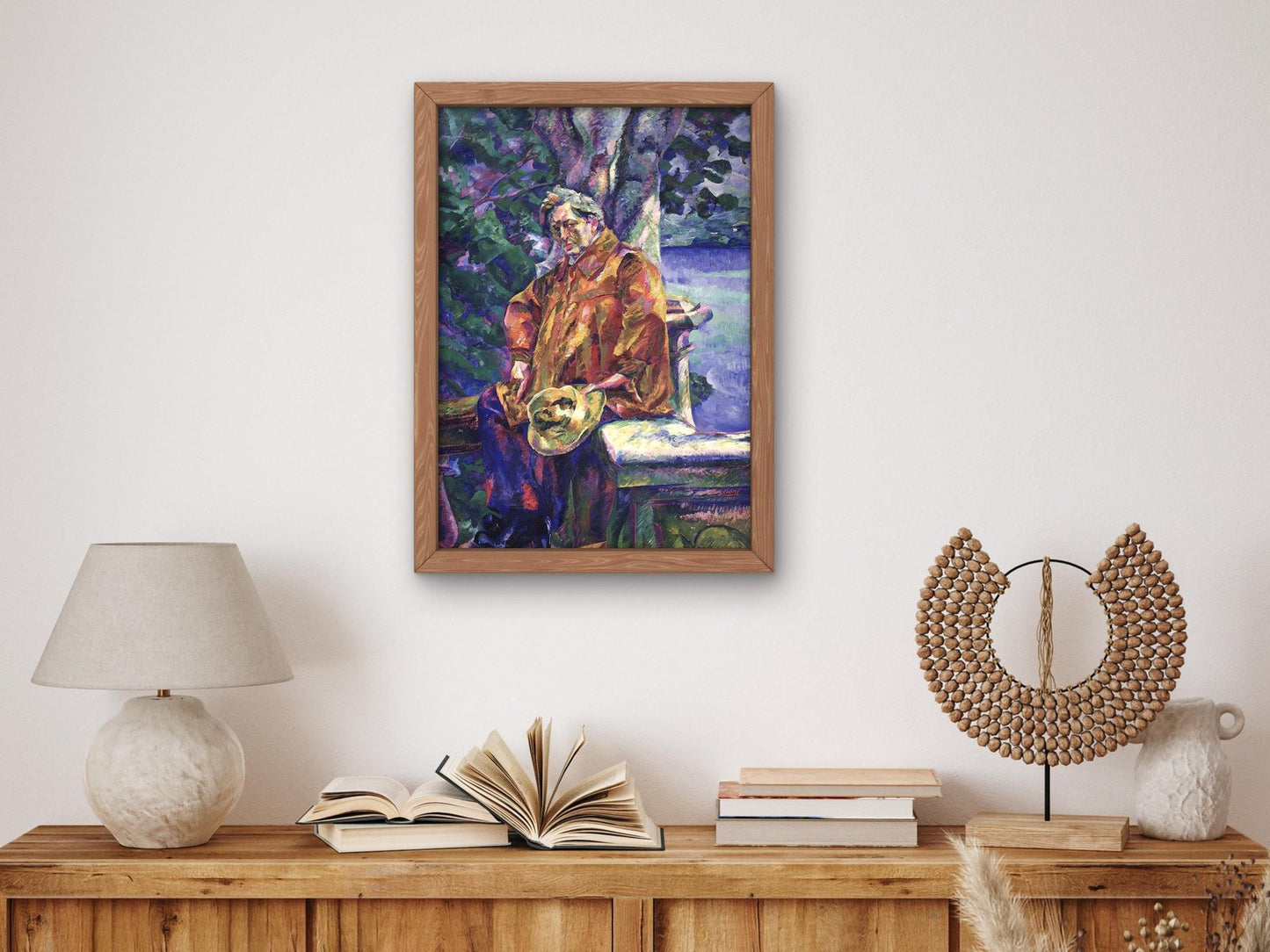 Ritratto del Maestro Busoni by Umberto Boccioni, 1916, Futurism and Constructivism, fine art print