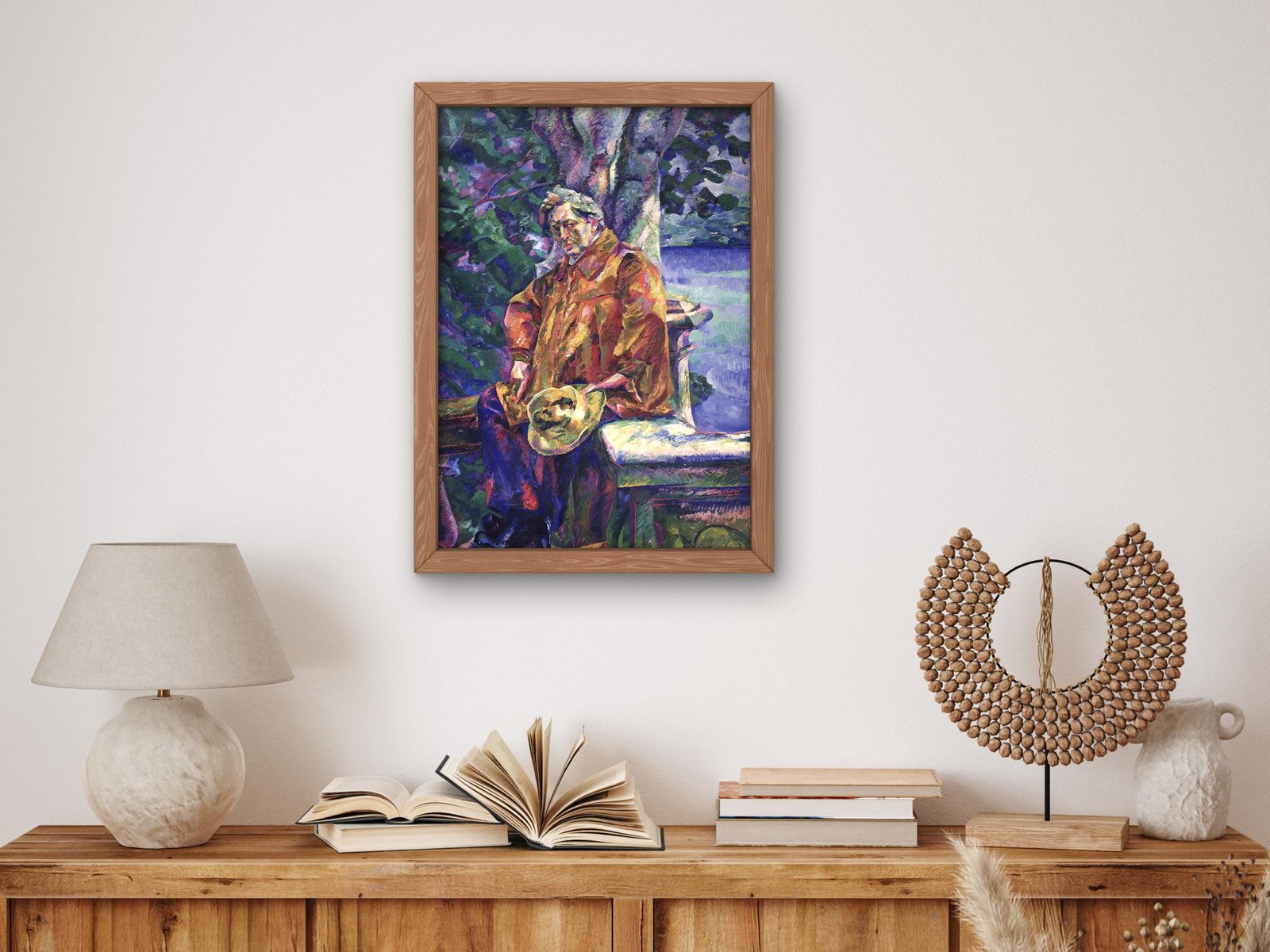 Ritratto del Maestro Busoni by Umberto Boccioni, 1916, Futurism and Constructivism, fine art print