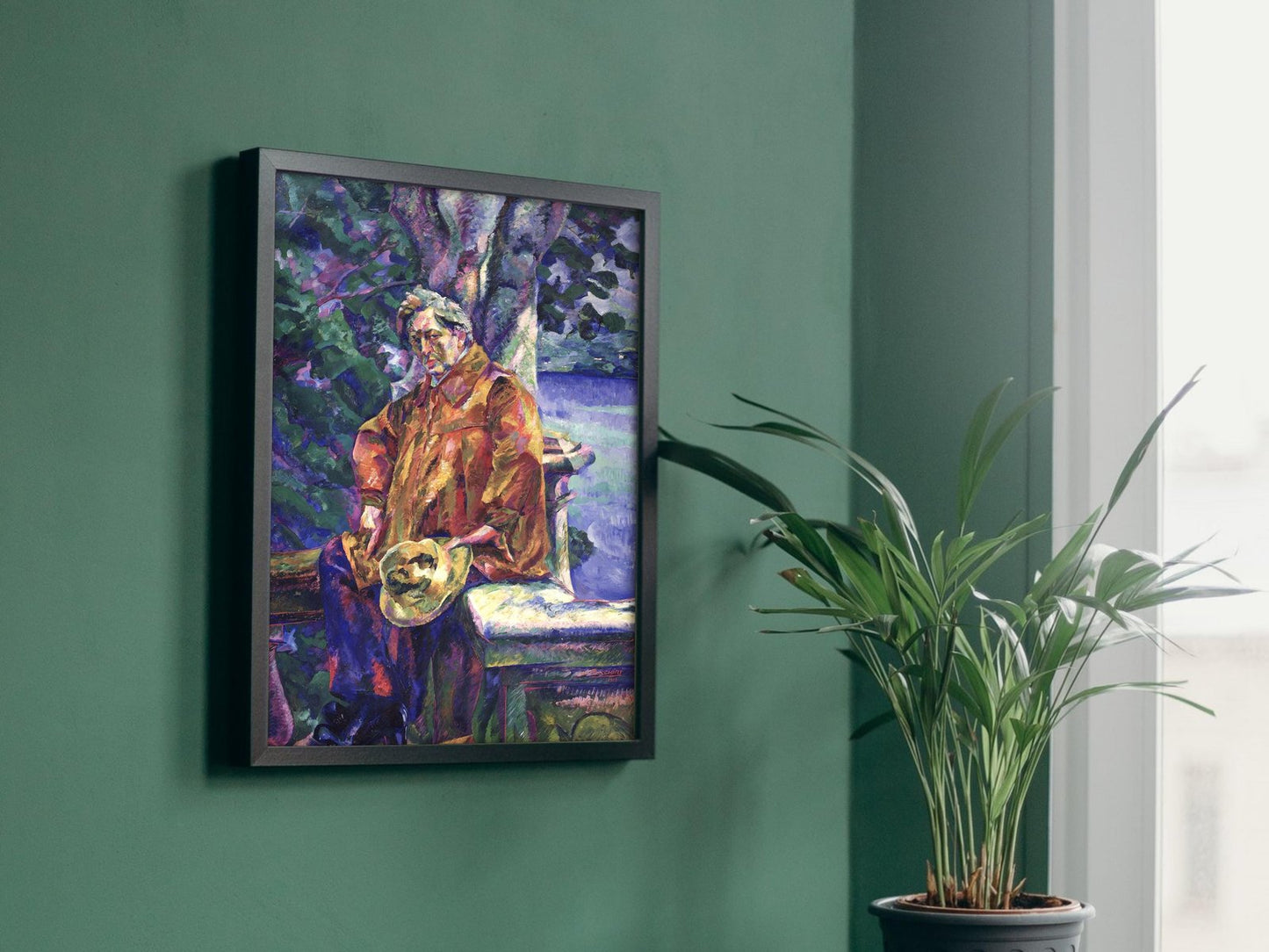 Ritratto del Maestro Busoni by Umberto Boccioni, 1916, Futurism and Constructivism, fine art print