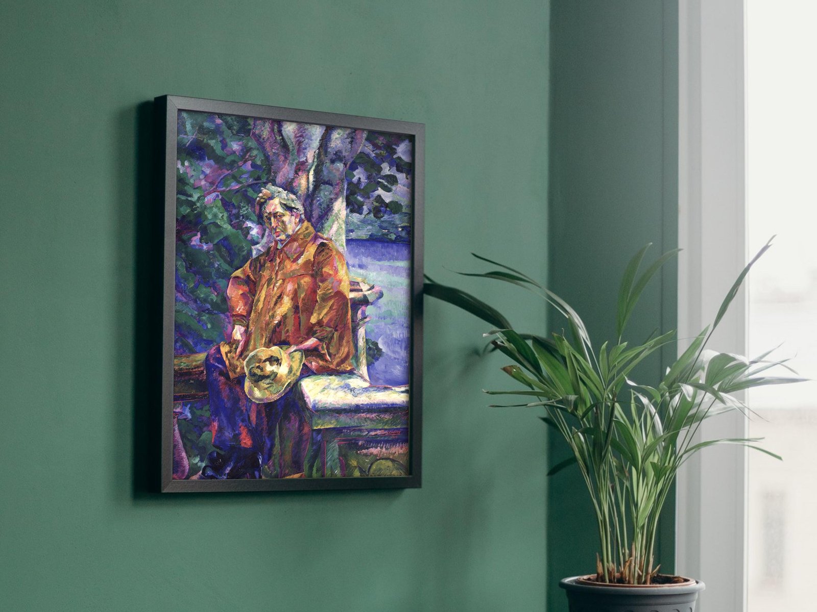 Ritratto del Maestro Busoni by Umberto Boccioni, 1916, Futurism and Constructivism, fine art print