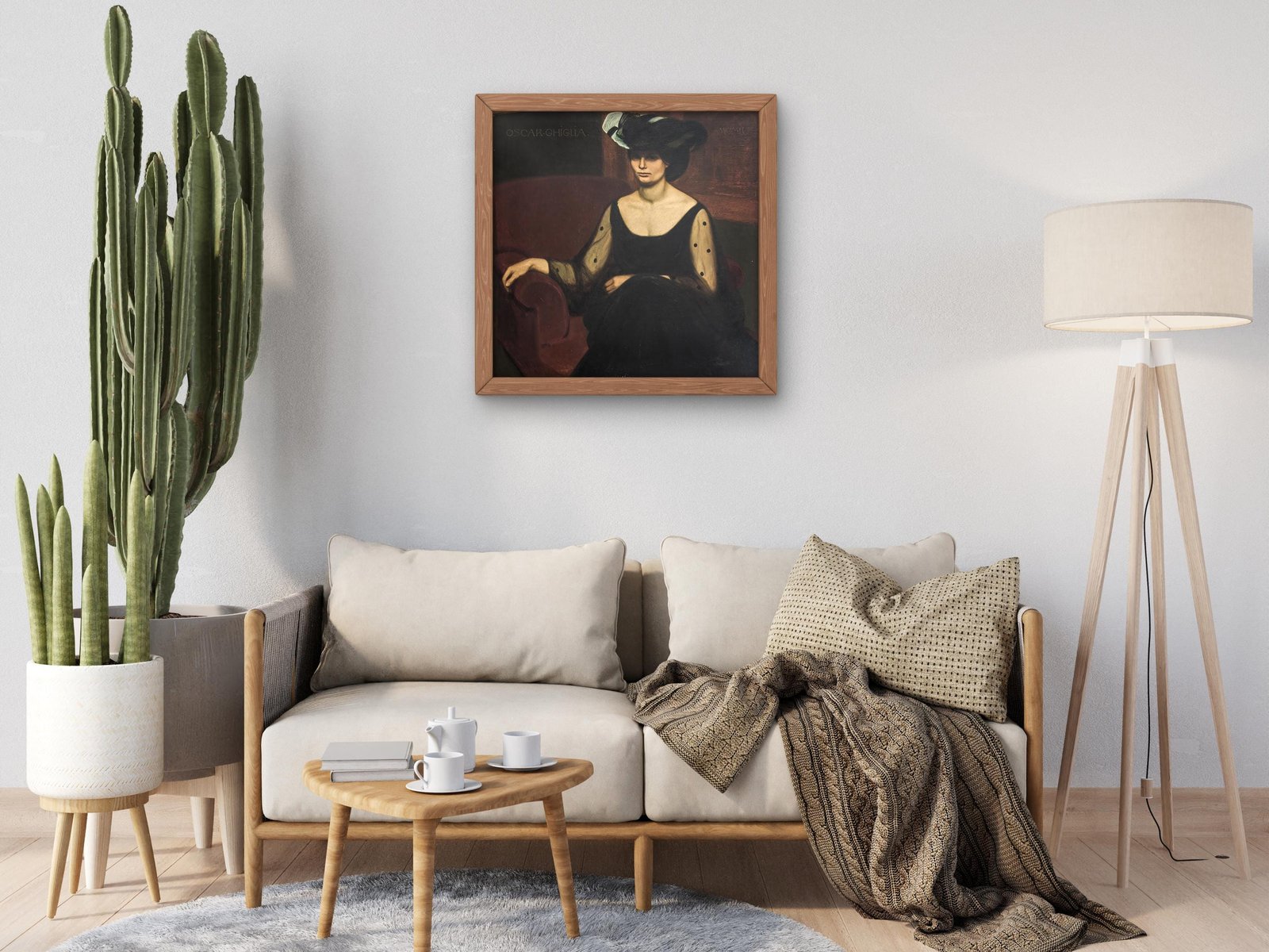 Ritratto della moglie Isa by Oscar Ghiglia, 1912, Realism and Naturalism, fine art print