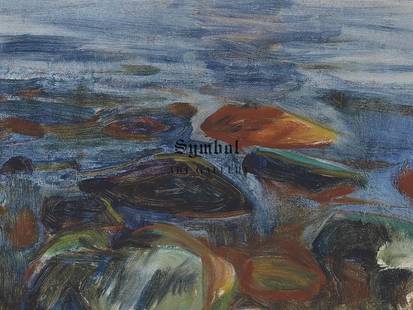 Robat on the Sea by Edvard Munch, 1904, Expressionism and Fauvism, fine art print