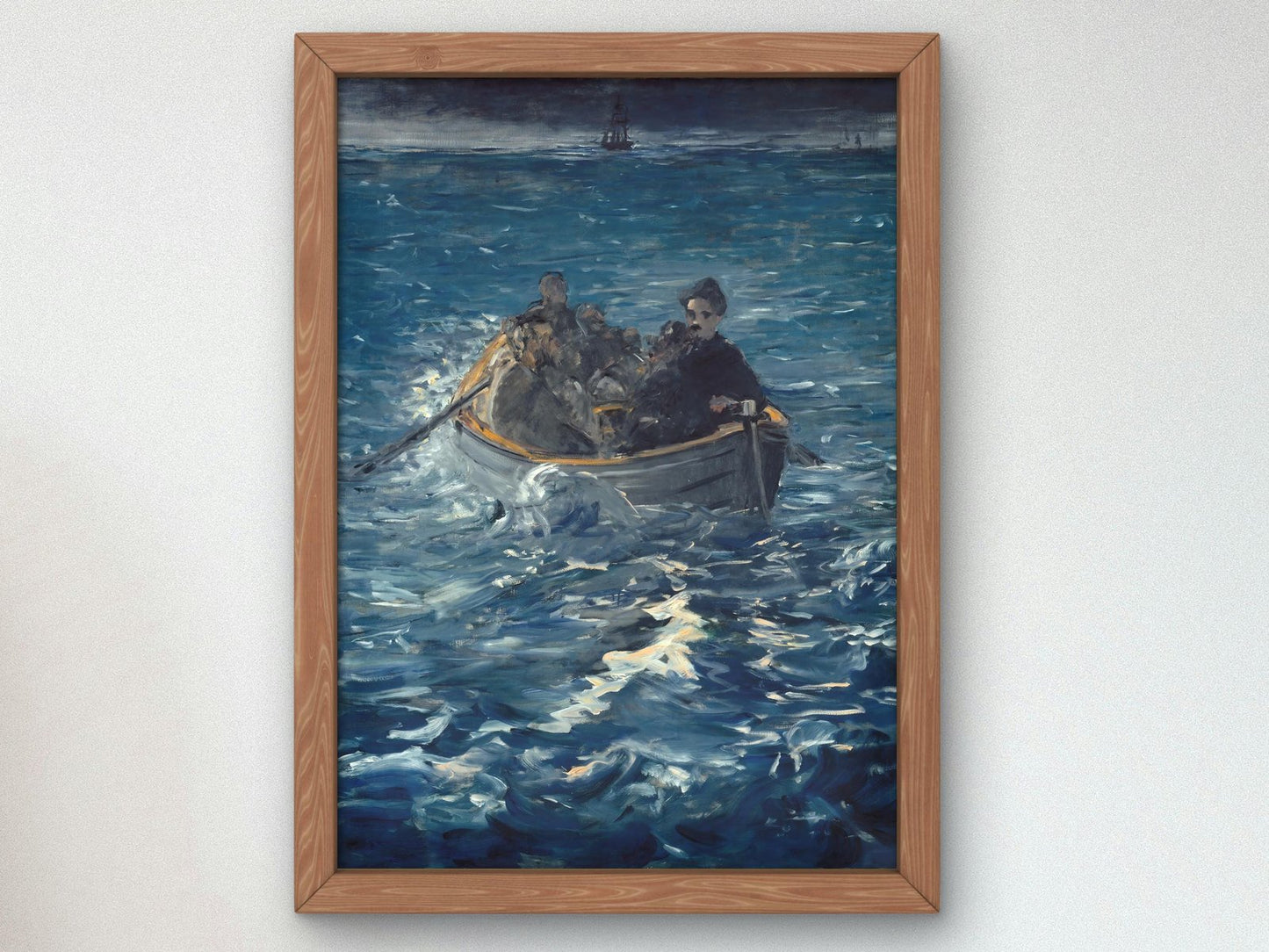 Rochefort's Escape by Édouard Manet, 1881, Realism and Naturalism, fine art print