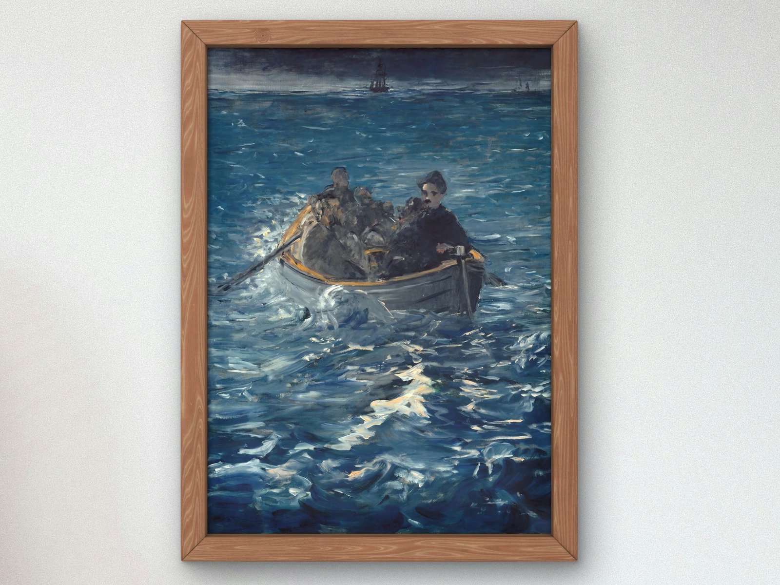 Rochefort's Escape by Édouard Manet, 1881, Realism and Naturalism, fine art print