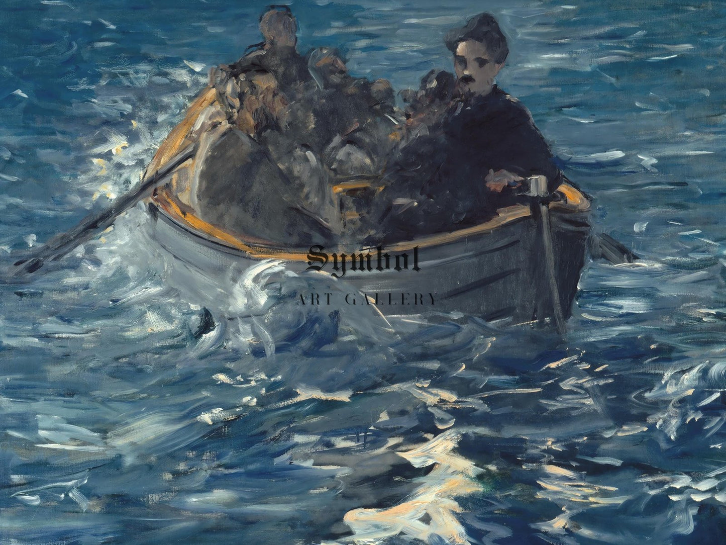 Rochefort's Escape by Édouard Manet, 1881, Realism and Naturalism, fine art print
