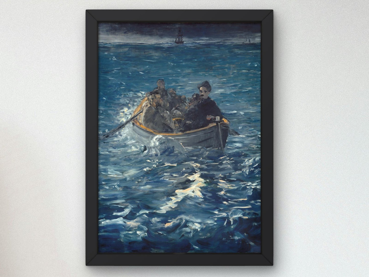 Rochefort's Escape by Édouard Manet, 1881, Realism and Naturalism, fine art print