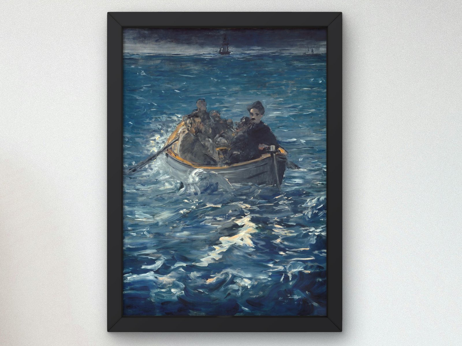 Rochefort's Escape by Édouard Manet, 1881, Realism and Naturalism, fine art print