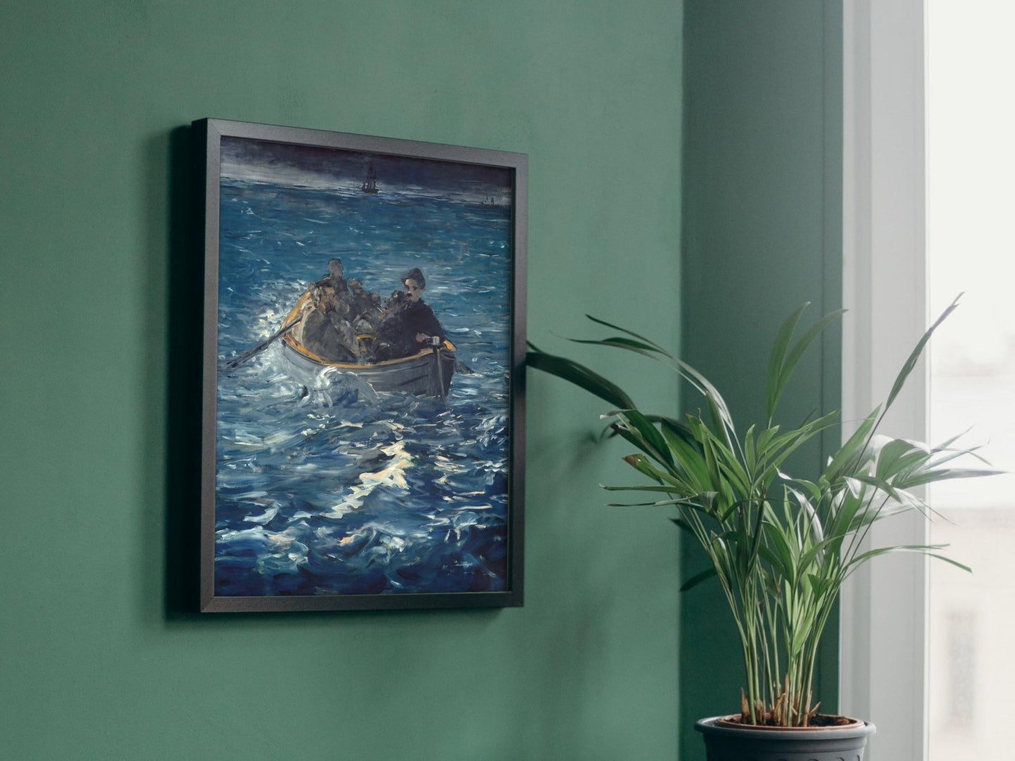 Rochefort's Escape by Édouard Manet, 1881, Realism and Naturalism, fine art print