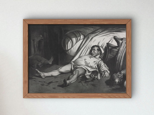 Rue Transnonain April 15 1834 by Honore Daumier, 1834, Realism and Naturalism, fine art print