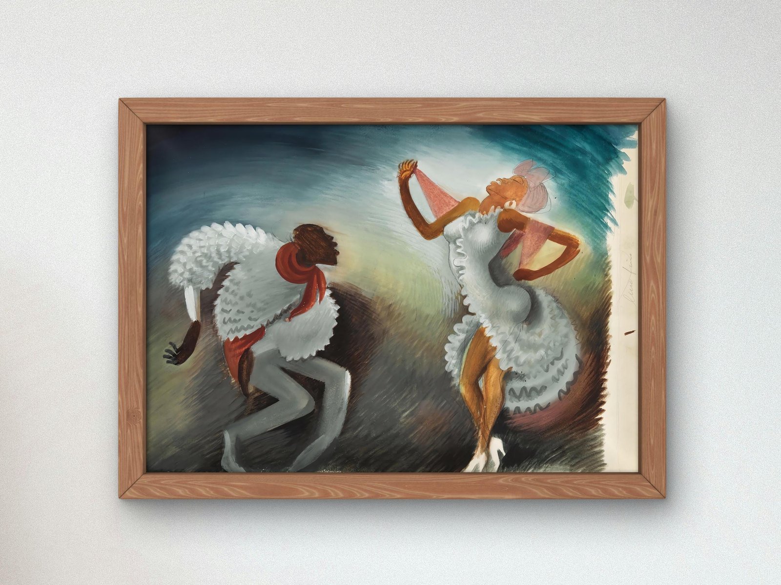 Rumba by Miguel Covarrubias, 1937, Art Deco and American Modernism, fine art print