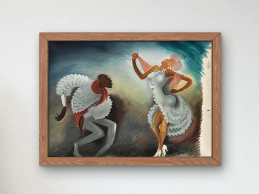 Rumba by Miguel Covarrubias, 1937, Art Deco and American Modernism, fine art print