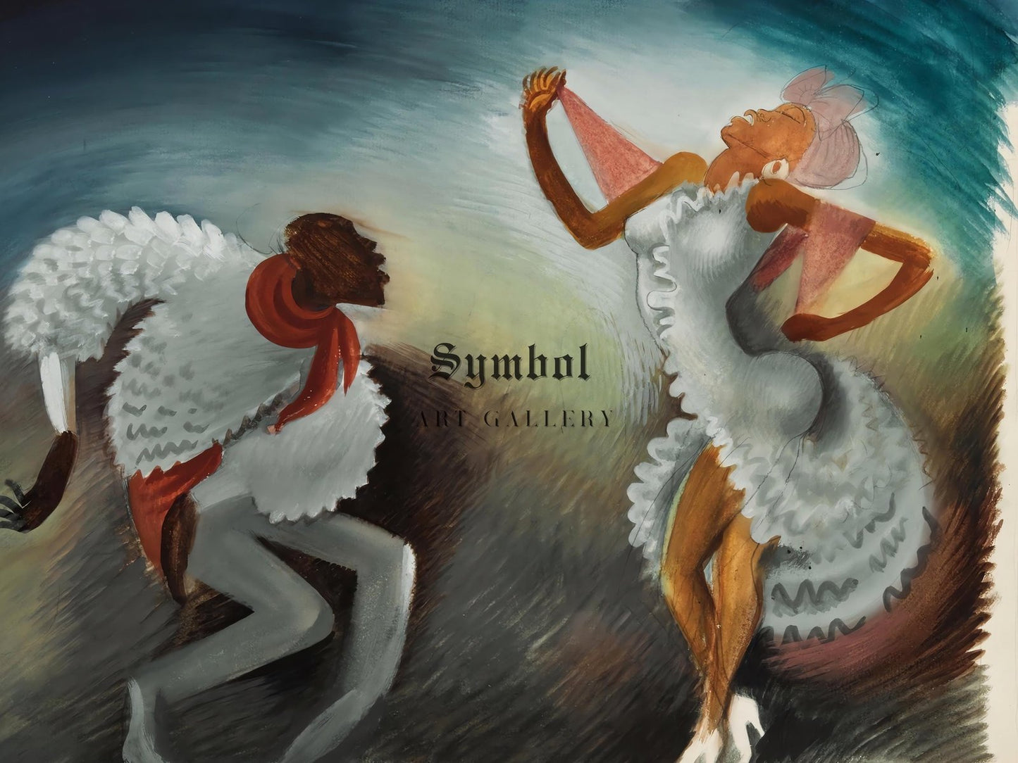 Rumba by Miguel Covarrubias, 1937, Art Deco and American Modernism, fine art print